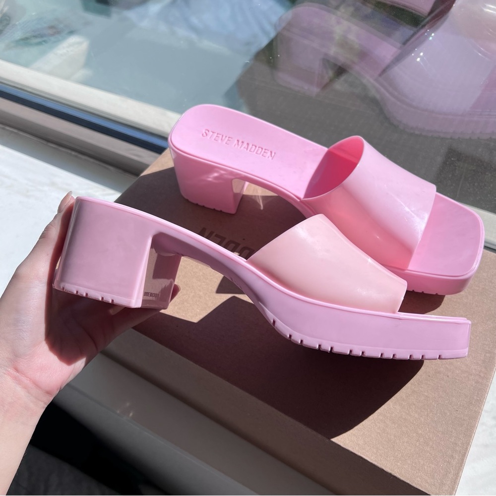 Steve Madden Harlin Pink Heels
